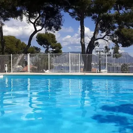 Studio Piscine Clim A 300M De La Plage Des Sablettes Apartamento